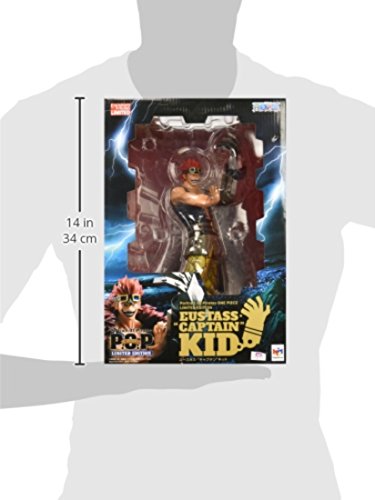 Megahouse One Piece Portrait Of Pirates: Eustass Captain Kid Limited Edition Excellent Model Figure #TOP5