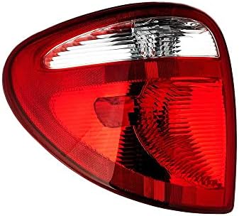 EPIC LIGHTING Rear Brake Tail Light Lens and Housing Assembly Replacement for Chrysler Dodge 2004-2007 Town & Country Caravan Grand Caravan [ CH2800157 68241335AA 4857955AA ] Left Driver Side LH