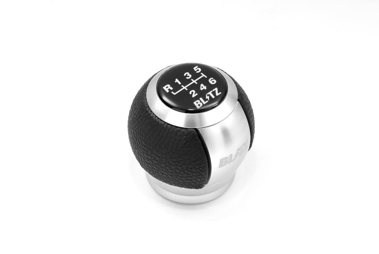 Amazon | BLITZ(ブリッツ) LEATHER SHIFT KNOB TOYOTA SILVER 14017
