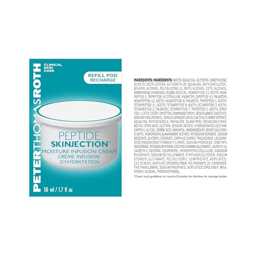Peter Thomas Roth | Refill Pod for Peptide Skinjection™ Moisture Infusion Cream 1.7 Fl Oz, For Loss of Firmness and Elasticity, Fine Lines & Wrinkles, Dryness, 21 Amplified Peptides & Neuropeptides - Thumbnail 2