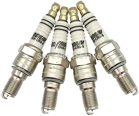オートバイの点火スパークプラグ, エンジンスパークプラグ イリジウムモータースパークプラグ EHIX-CR9-9、に適合する CR9
