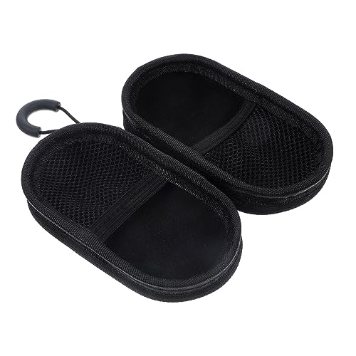 Wakauto Tuner Storage Box Guitar Hard Shell Electric Guitar Case Travel Case for Chargers and Cords Travel Charger Organizer