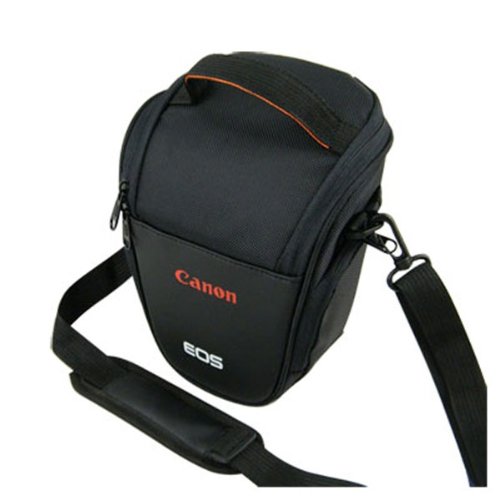 JYC Funda para cámara F Canon 550D, 400D, 450D, 500D, 350D, 50D, 7D, color negro