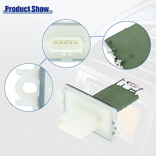 Image of ACROPIX Blower Motor Resistor Replacement Fit for Dodge Dakota - Pack of 1 White Green