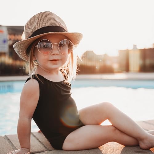 Image of Girls' UPF 50+ Swimsuit in One Piece by City Threads