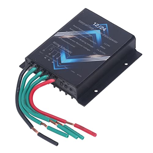 Jeanoko Contrôleur d'éolienne 400W étanche en Aluminium