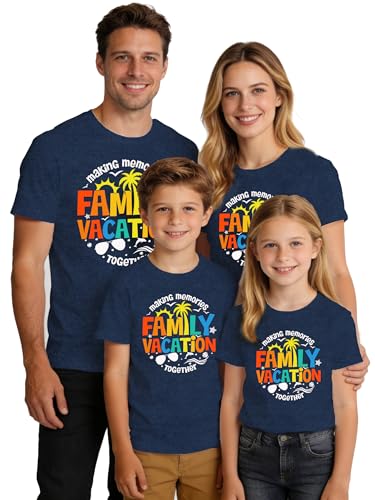 SUWATOIN Family Vacation Shirts Cruise Ship T-Shirts Summer Family Matching Outfits