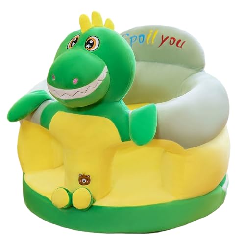 Chaise assise pour bébé dinosaure en peluche douce pour salon et chambre
