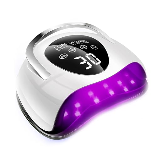 LadyMisty 268W LED UV Light Dryer for Nails Gel...