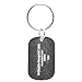 Plasticolor 004229 Dodge Ram Logo Dog Tag Metal Keychain