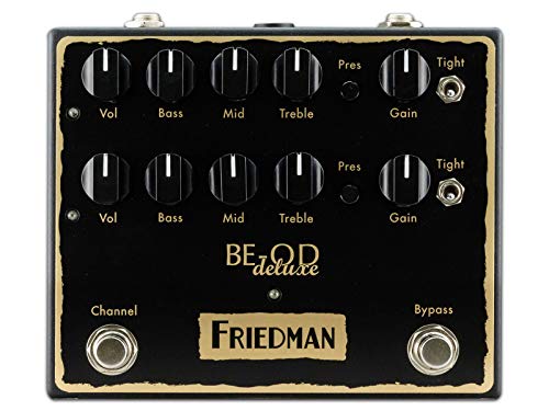 Friedman Amplification �t���[�h�}���� BE-OD DELUXE Dual Overdrive Pedal�� �I�[�o�[�h���C�ubased on legendary BE-100�w���s�A���i�x