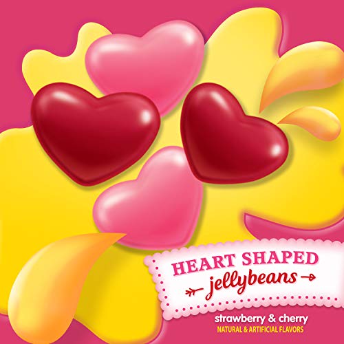 Starburst Valentine's Strawberry & Cherry Heart Shapped Jellybeans 11-Ounce Bag #TOP1
