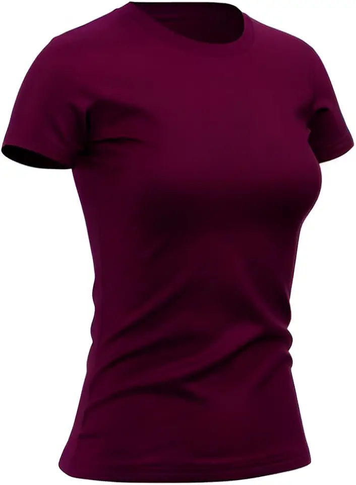 Camiseta Feminina Dry Fit Poliéster Academia Treino Proteção UV