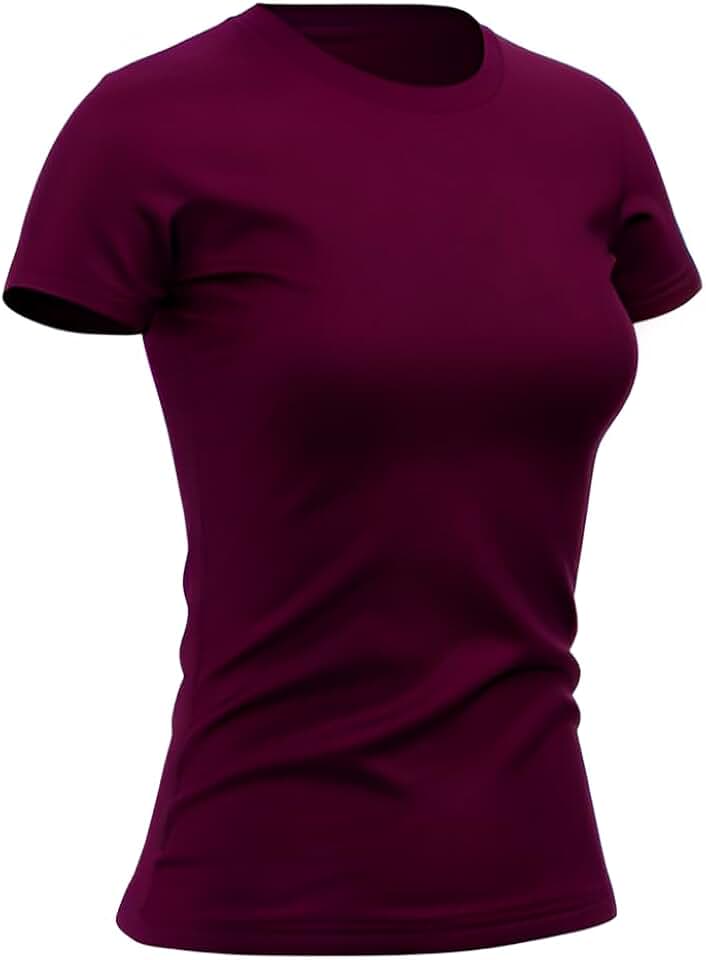 Camiseta Feminina Dry Fit Poliéster Academia Treino Proteção UV