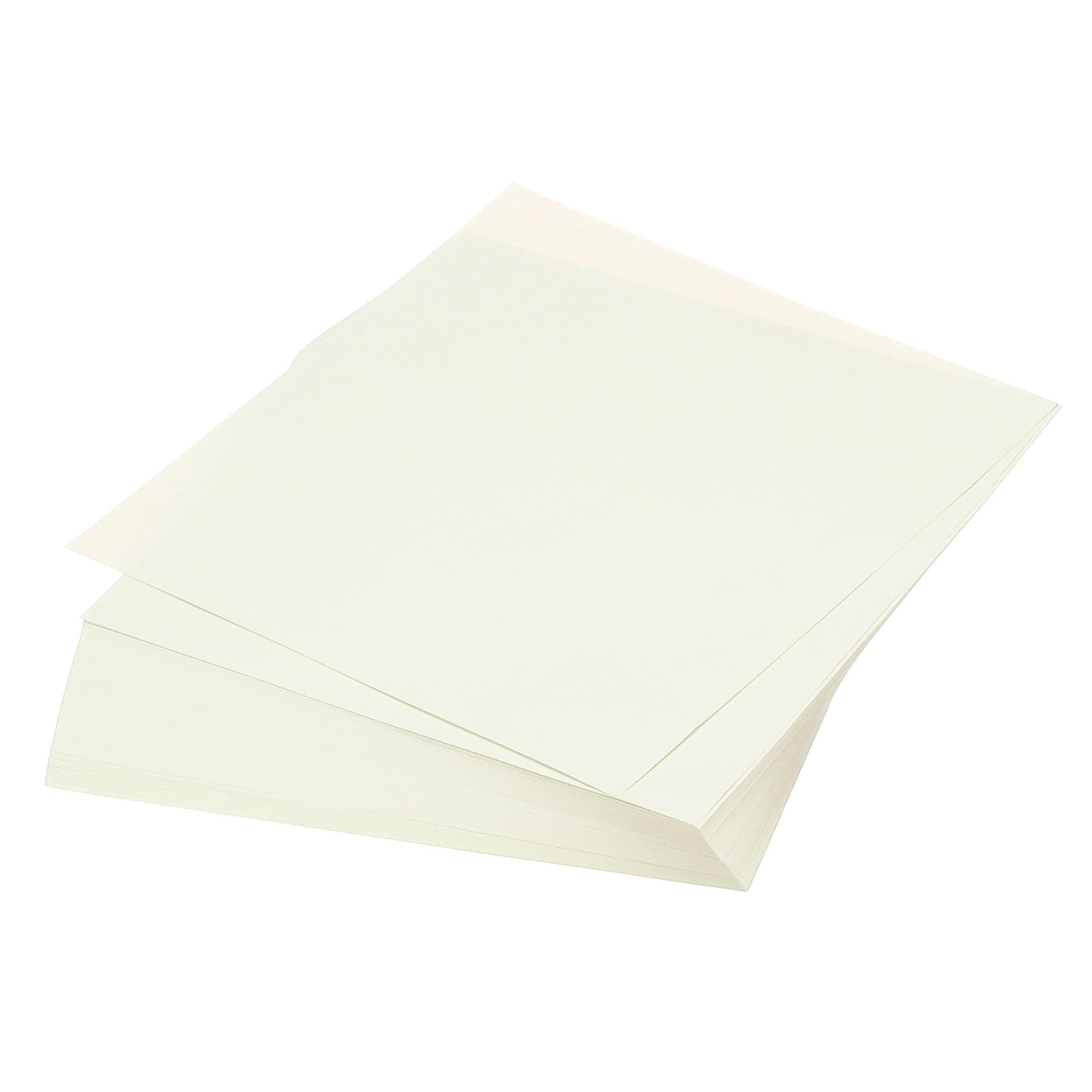 MECCANIXITY 125 Sheets Origami Paper Double Sided 6x6 Inch(15x15cm) Square Sheet for Art Craft Project, Beginners, Gifts Decor, Cream White