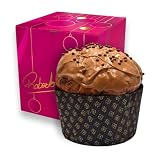 Roberto Pastry Panettone al Caramello Salato 1 kg, con Lievito Madre e Cioccolato al Caramello