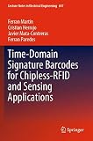 Time-Domain Signature Barcodes for Chipless-RFID and Sensing Applications (Lecture Notes in Electrical Engineering)