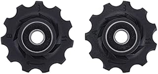 BBB Cycling, 2x 11-T Derailleur RollerBoys Rear Wheel Pulleys for Urban and Road Bikes, 9- 10- and 11-Speed Campagnolo Shimano and SRAM BDP-02