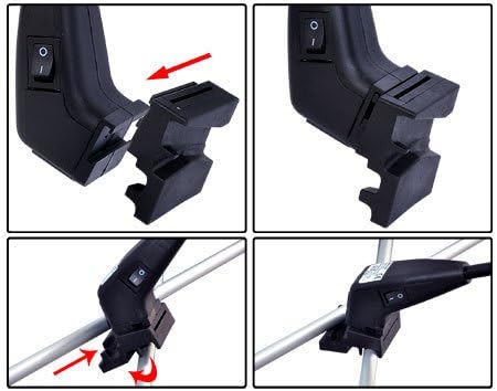 DSM TM 2 X 150w Halogen Spot Light for Trade Show Pop up Booth Podium Super Bright Tension CE Approved