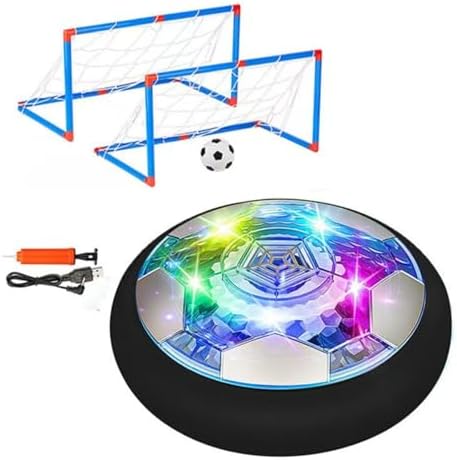 Hover Soccer Ball Set, Indoor Soccer Ball 4 in 1 Rechargeable Air...