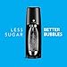 SodaStream Fizzi One Touch, Sparkling Water Maker, Black