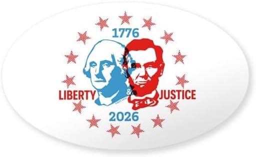 CafePress America250: for All Oval Bumper Sticker Car Decal