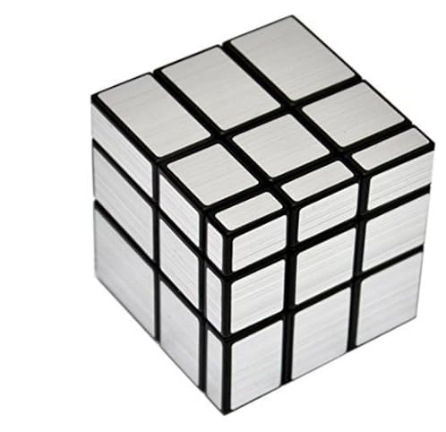 Speed Cube, Professional Stickerless Magic Puzzle Cube, High Performance Smooth Turning Puzzle Game for Kids and Adults (Mirror)
