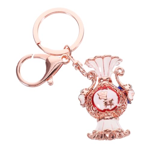 OATIPHO llavero florero jarrón key ring accesorio keyring Decoración de la bolsa juguetes llavero esponjoso enlace decoracion coche llavero estético colgante de llave de mochila Metal Blue