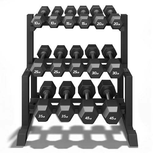 VOPEAK 1100LB Capacity Dumbbell Rack (3-Tier)