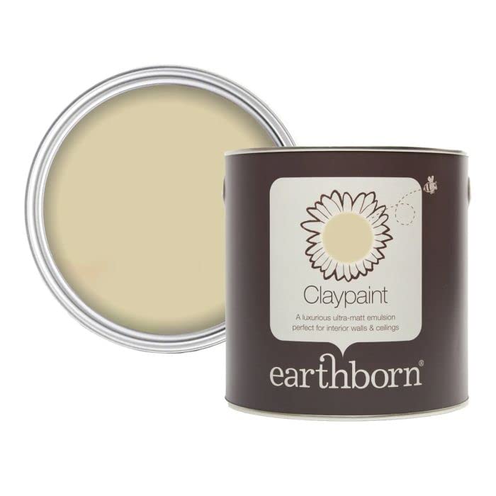 earthborn Claypaint, Breathable paint for Walls and Ceilings (Crocky Road, 2.5 Litre) — image 1