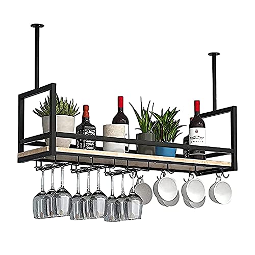 Porte-bouteilles de vin suspendu pour sublimer votre espace bar