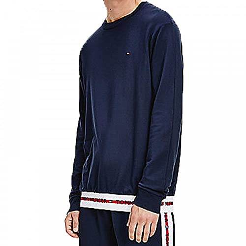 Tommy Hilfiger Répéter Le Logo Track Top Sweatshirt Hwk Ciel Du Désert Ciel Désertique - vue 2