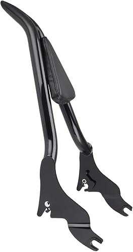 Miniatura 8 de Barra de asiento desmontable de 22 pulgadas para Harley Touring modelos 2009-2024 CVO Road Glide Street Glide Road King, respaldo trasero de una