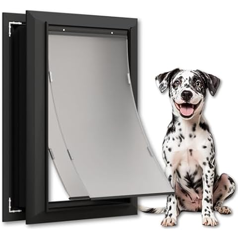 Aluminum Large Dog Door for Exterior Doors Cover
