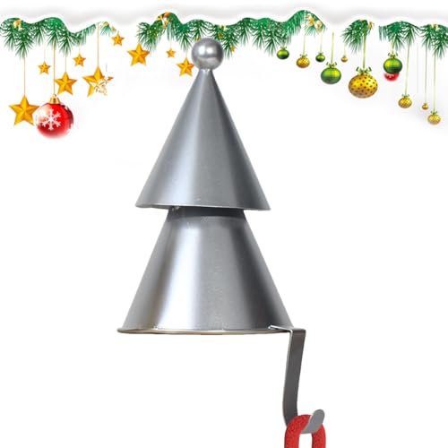 クリスマス ストッキング ホルダー | 3D クリスマス ツリー テーブル フック - ストッキングフック | 暖炉マントル用 カウンター用 玄関用 リビングルーム用 休日用 室内用