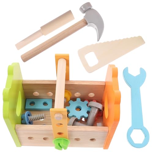 Boîte à outils en bois enfant : le set de bricolage idéal pour l'éveil des tout-petits