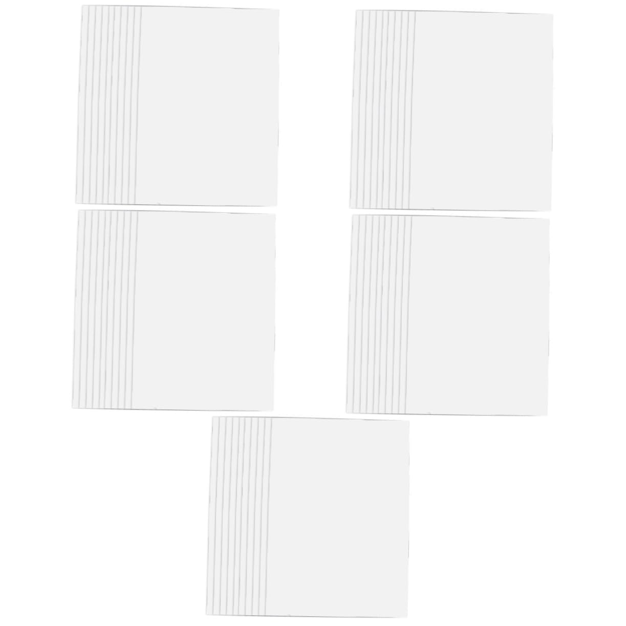 Housoutil Papel Fotográfico Impresora De Inyección De Tinta Papel De Impresión Doble Cara Para Tarjetas De Visita Y Fotografías 10 Hojas*5