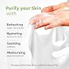 mCaffeine Green Tea Sheet Mask with Niacinamide - Hydrating Face Masks for Pore Tightening - Reduces Hyperpigmentation, Improves Skin Texture - 1 pc