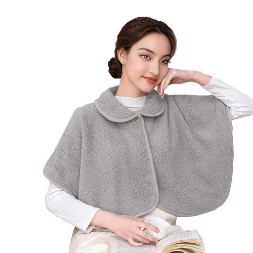 Warmer Schulterumhang Cape Poncho für Damen, Schulterumhang für Damen, Poncho, Schals und Wickeltücher für Damen, Damen-Bettjacken UK, Einheitsgröße