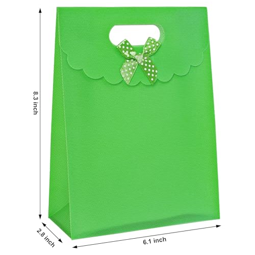 31% Off 30-Pack Plastic Gift Bags with Bow Design - Image 2