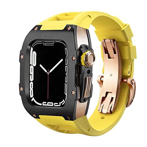 Bracelet Apple Watch 45mm fibre de carbone pour le bureau et le sport