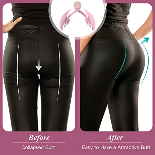 Thigh Master, [Upgraded Version] Spopal Thigh Master Thigh Exerciser For Women, Pelvic Floor Trainer, Kegel Exercise Products For Women, Leg/Arm/Hip Strengtheners, With 5 Resistance Bands (Pink) #TOP4