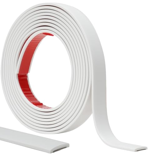 JSIWOTH Peel and Stick Trim, 0.8 in x 10 Ft Waterproof Molding Trim for Walls, Mirror...