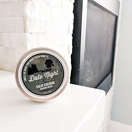 Walton Wood Farm Solid Cologne (Date Night) Vegetarian-Friendly and Paraben-Free 2.5 oz