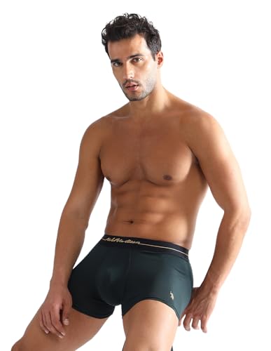 Image of U.S. Polo ASSN. Men PT004 4 Way Stretch Premium Lyocell Sustainable Underwear Trunks -Pack of 1