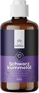 Balloony Schwarzkümmelöl für Hunde – Natürliche Unterstützung für EIN vitales Hundeleben | Rein & ohne Zusatzstoffe | Fördert Haut, Fell & Immunsystem (500g) product image
