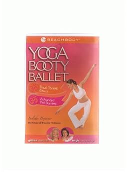 DVD Yoga Booty Ballet : Total Toning Basics / Advanced Fat Burning Book