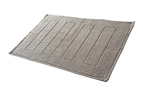 Hometex Premium Textiles Alfombrilla de baño Alfombrilla de Ducha 50 x 70 cm | 100% algodón - ÖKOTEX 100 - Topo