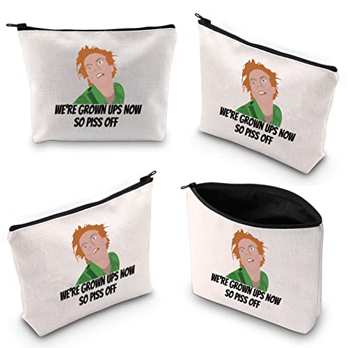 Snot Face Drop Deadfred Inspired Makeup Bag 90s Movie Fans Gift We’re Grown Ups Now So Piss Off Zipper Pouch (Now So Piss Off ku) - Image 2