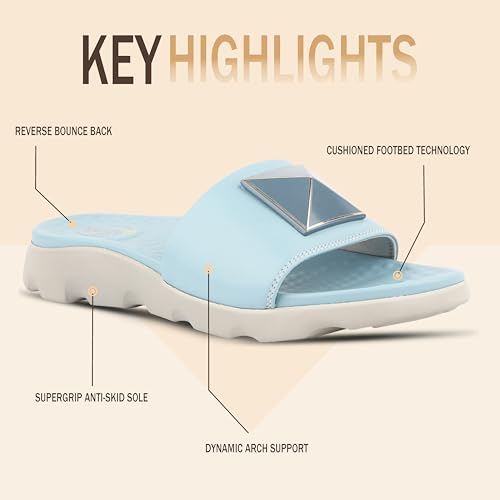 Image of Medifeet Orthopedic Slides With Arch Support For Women's